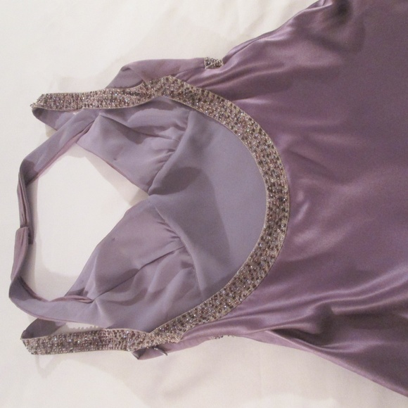 ANDRIANNA PAPELL 100% SILK EMBELLISHED DRESS – NWT - Picture 7 of 8